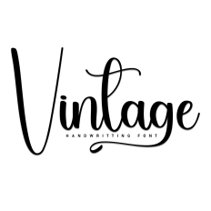 Vintage Font