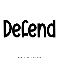 Defend Font