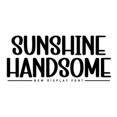 Sunshine Handsome Font