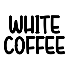 White Coffee Font