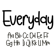 Everyday Font