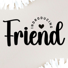 Friend Font