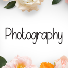 Photography | Script Font