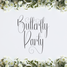 Butterfly Party | Script Font