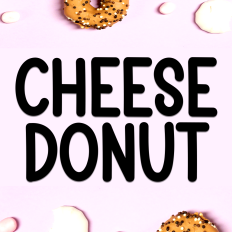 Cheese Donut Font