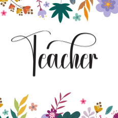 Teacher | Script Font