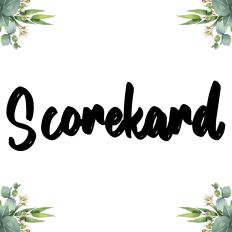 Scorekard Free Fonts