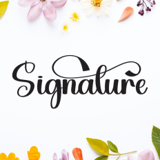 Signature | Script Font