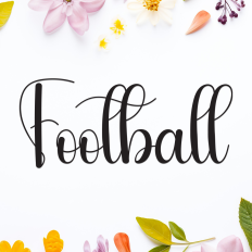 Football | Script Font