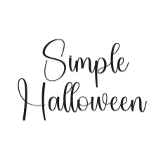 Simple Halloween | Script Font