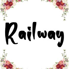 Railway Free Fonts