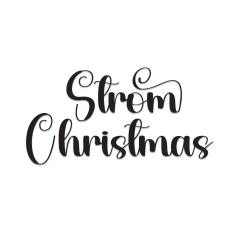 Strom Christmas | Script Font