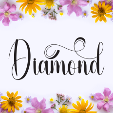 Diamond | Script Font