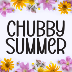 Chubby Summer | Script Font