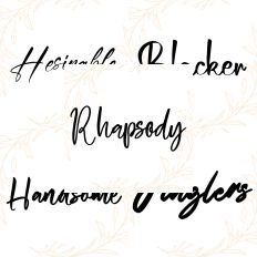 Font Collection Bundle 75