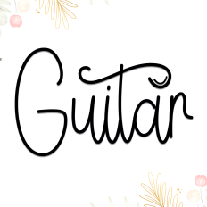 Guitar Font