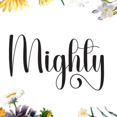 Mighty | Script Font