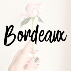 Bordeaux Fonts