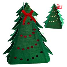 Christmas Tree Gift Box or Lantern