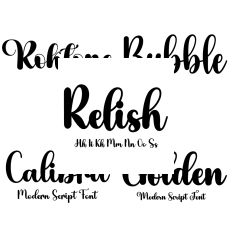 Font Collection Bundle 6