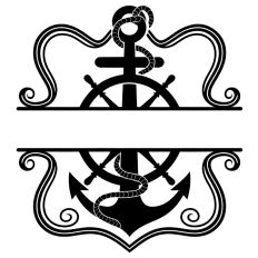 Monogram Anchor