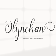 Olynchan - Script Font with Swash