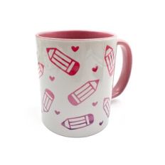 pencils and hearts