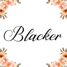 Blacker