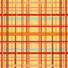Plaid, Yellow, Red and Orange Colorful Pattern for Fillable Shapes and Backgrounds