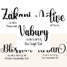 Font Collection Bundle 2