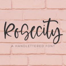 Rosecity Script Font