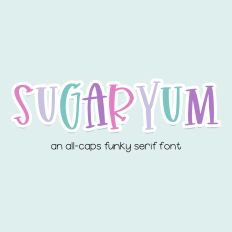 Sugaryum Funky Serif Font