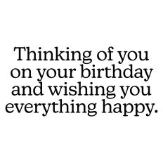 Birthday Greeting Card Sentiment