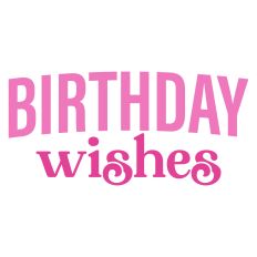Birthday Wishes Greeting Card Sentiment