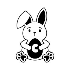 Easter Alphabet Letter C