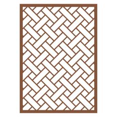 Delicate Woven A6 Card Front Overlay
