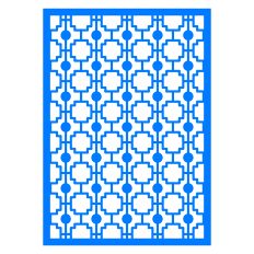 Geometric Card Front Overlay for A6 Cards