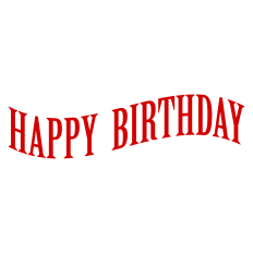 Happy Birthday Card Sentiment