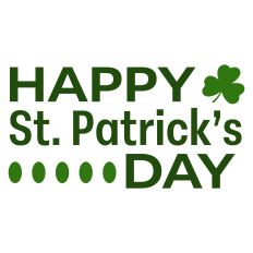Happy St. Patrick's Day Sentiment
