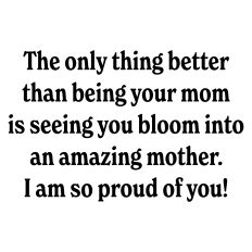 Mother's Day Greeting Card Sentiment for Daughters