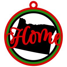 Oregon State Home Ornament Design