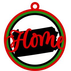  Pennsylvania State Home Ornament Design