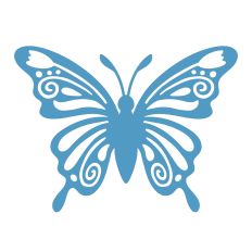 Garden-themed Butterfly Silhouette for Wedding, Easter