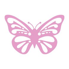 Whimsical Spring Butterfly Silhouette for Easy Crafting