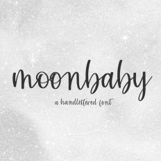 Moonbaby Calligraphy Font