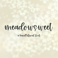 Meadowsweet Script Font