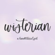 Wisterian Script Font