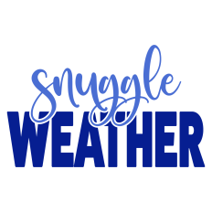 Snuggle Weather Winter Sentiment