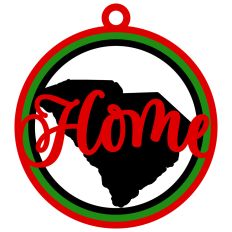 South Carolina Home Ornament Design
