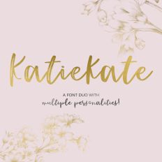 Katiekate Font Duo